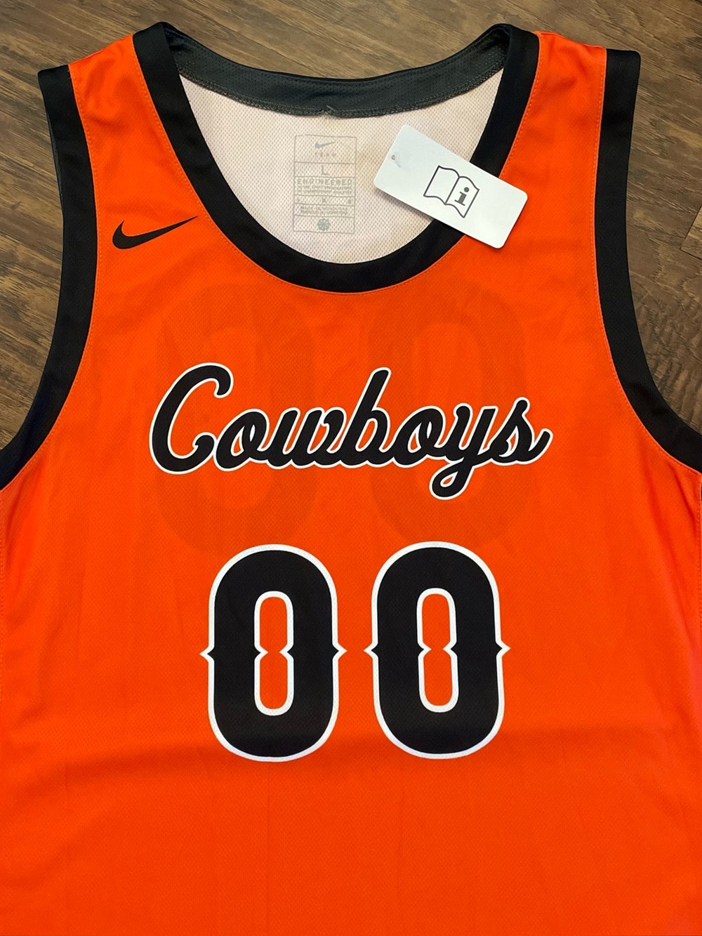 NWT Nike Oklahoma State Cowboys Basketball Jersey